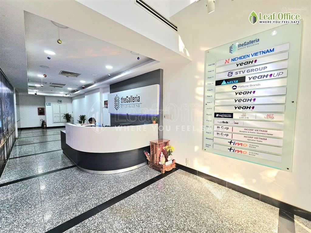 Cho thuê văn phòng tòa nhà galleria nam kỳ khởi nghĩa q3, 200m giá chỉ 360.000/m2/th full nội thất