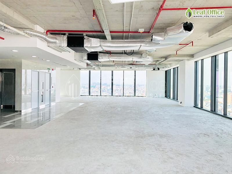 Cho thuê văn phòng tòa nhà ap tower điện biên phủ, bình thạnh sàn vuông vắn, 3 phút qua quận 1
