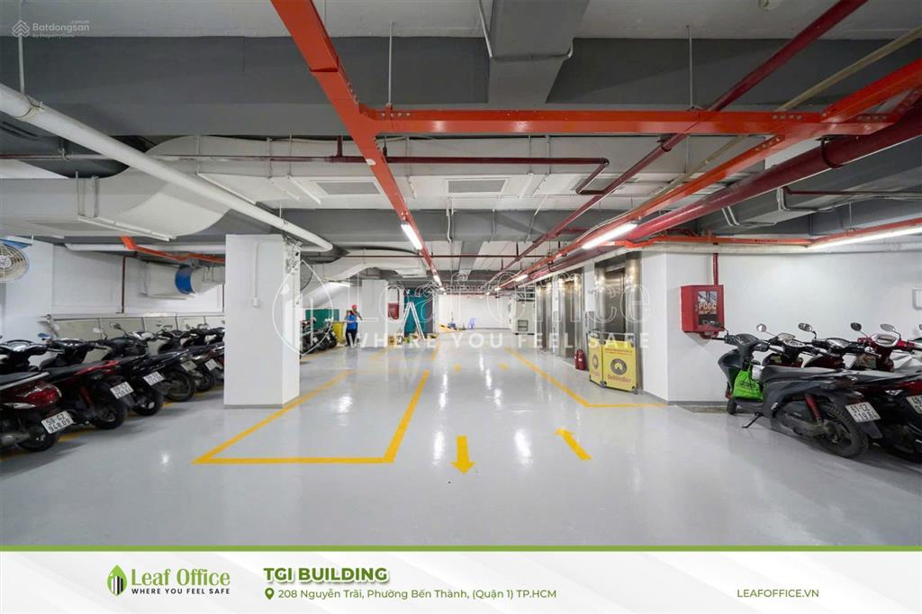 Cho thuê văn phòng tòa nhà tgi building nguyễn trãi, quận 1 / giá tốt, uy tín 2025 345m2