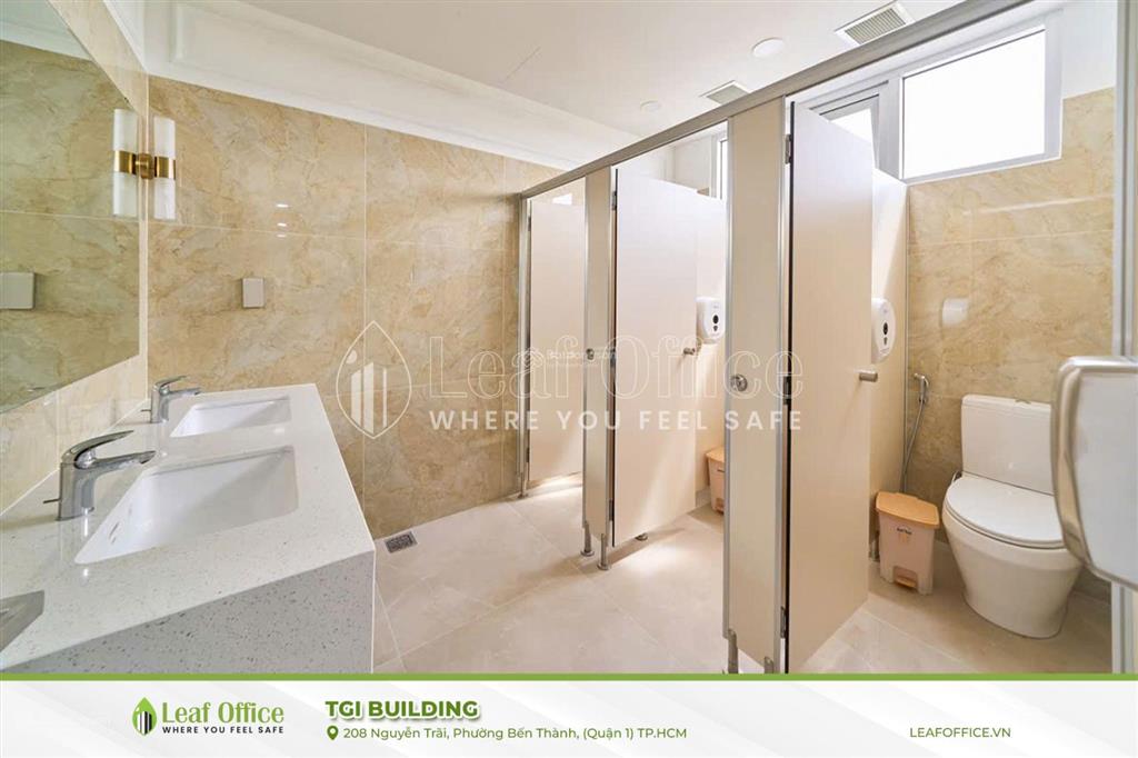 Cho thuê văn phòng tòa nhà tgi building nguyễn trãi, quận 1 / giá tốt, uy tín 2025 345m2