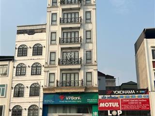 Tòa nhà vp mặt phố kim đồng hoàng mai, 113m2 mt 8.5m, 10 tầng, 98 tỷ
