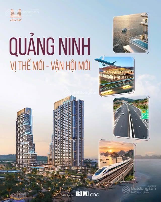 Bán gấp condotel aria bay tower, 2,3 tỷ, 30,8m2, view đẹp tại hạ long