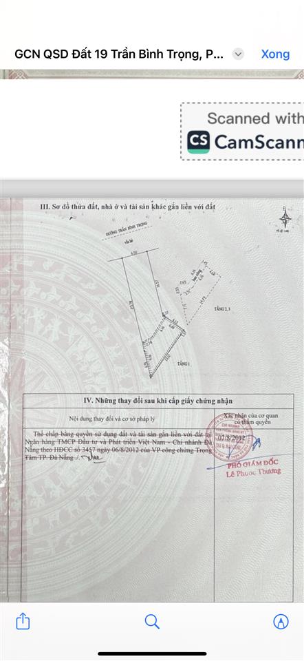 Chính chủ gửi bán căn nhà mặt phố mặt tiền trần bình trọng  hải châu