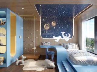 Căn 1pn + sở hữu tầm view 2 trong 1 đắt giá biển hồ tạo sóng và công viên nội khu xanh mát