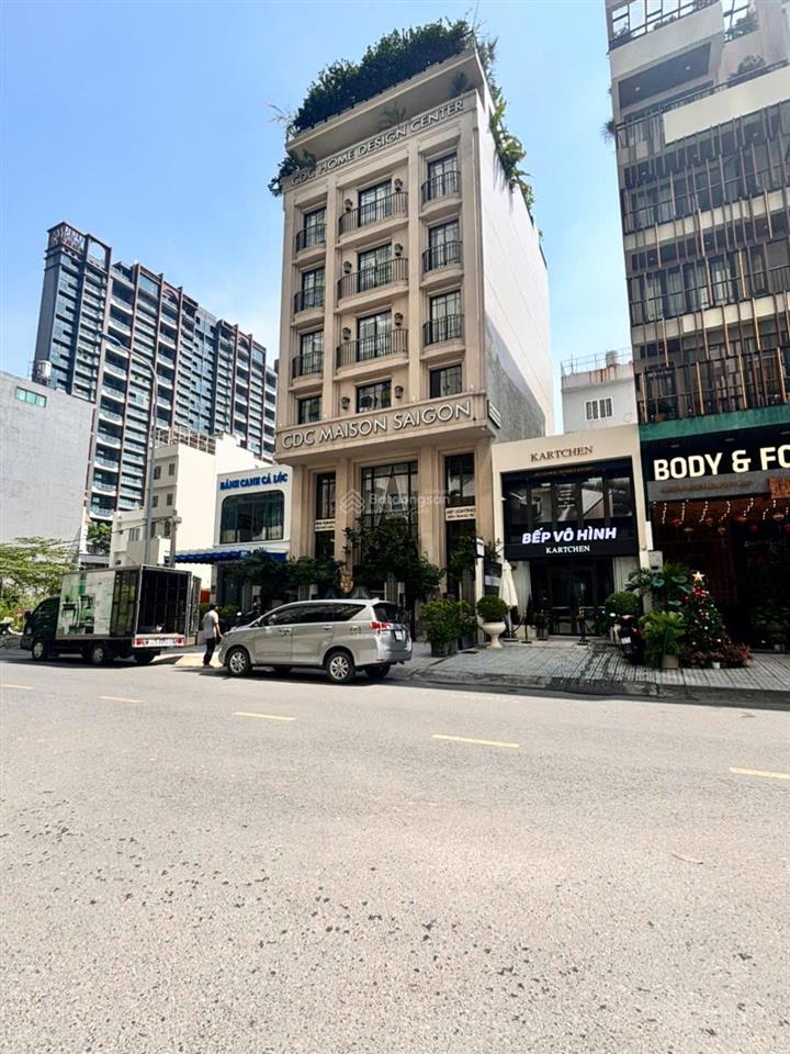 Bán nhà mặt tiền đường số 12 trần não, an khánh  dt 6x23m  hầm 6 tầng  giá 33 tỷ