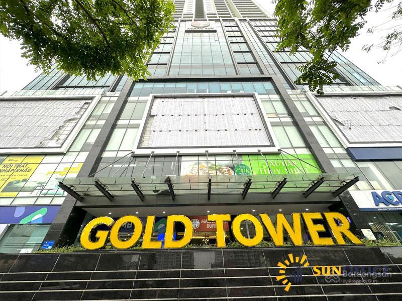 Cho thuê văn phòng tại tòa gold tower 275 nguyễn trãi diện tích 300m2 linh động cắt, full nội thất