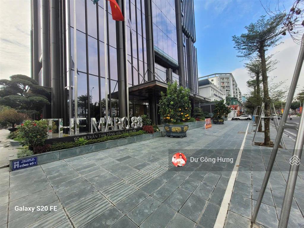 Bql cho thuê văn phòng tại tòa the marc 88 tower diện tích 500m2 có cắt nhỏ từ 100m2 giá đẹp
