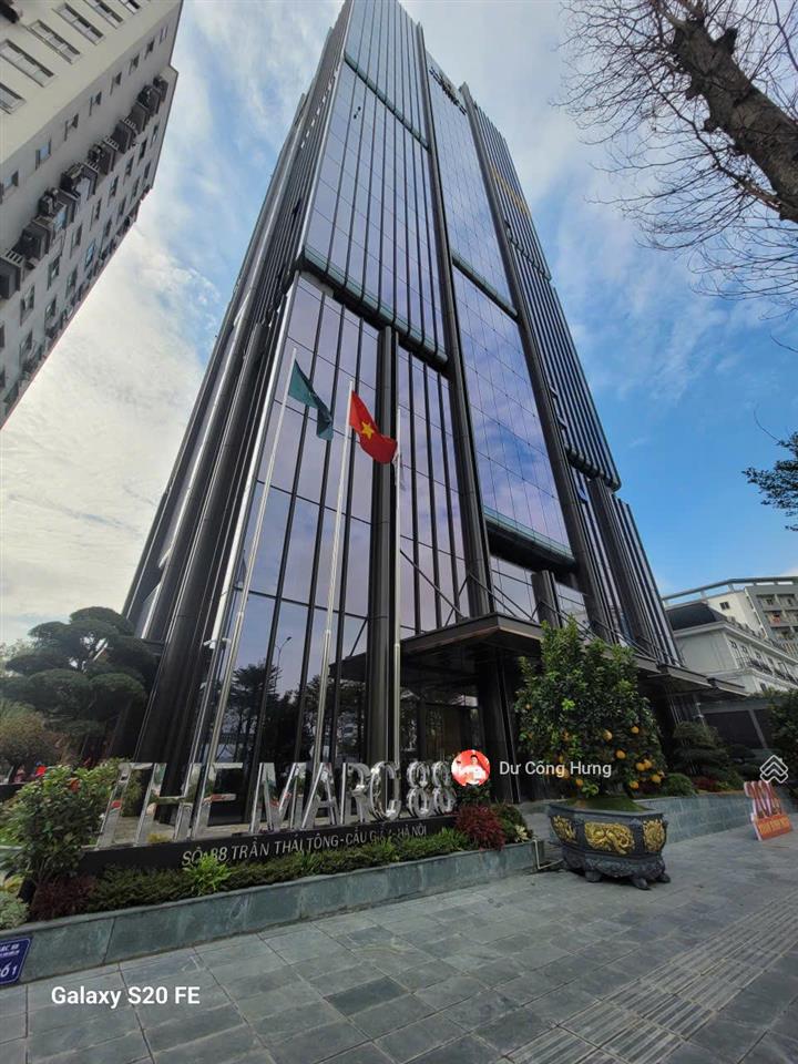 Bql cho thuê văn phòng tại tòa the marc 88 tower diện tích 500m2 có cắt nhỏ từ 100m2 giá đẹp