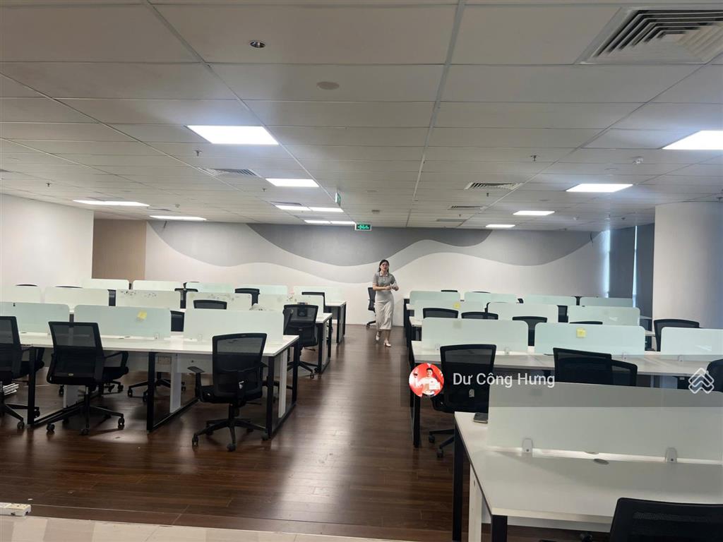 Cđt cho thuê văn phòng hạng a tòa hud tower lê văn lương 1.000m² có cắt sẵn nội thất, bàn giao ngay