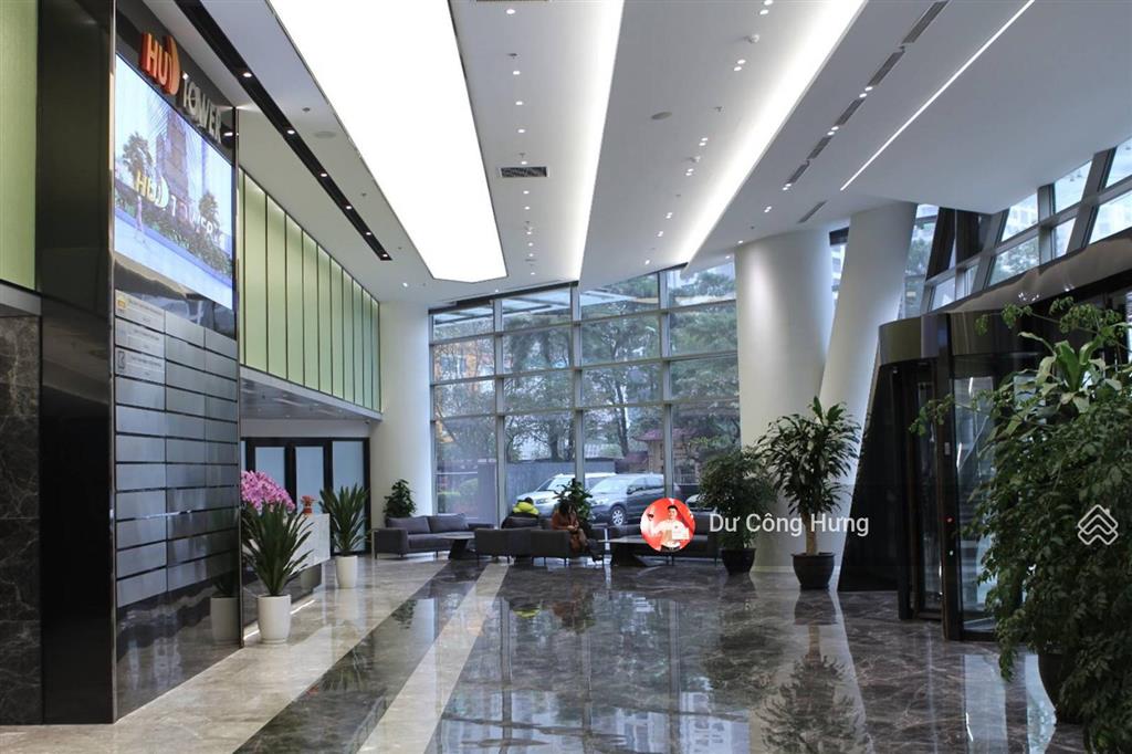 Cđt cho thuê văn phòng hạng a tòa hud tower lê văn lương 1.000m² có cắt sẵn nội thất, bàn giao ngay