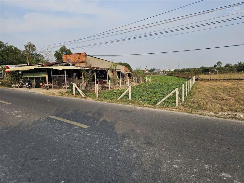 Đất mặt tiền kinh doanh nhựa cầu ô, phước thạnh, tây ninh