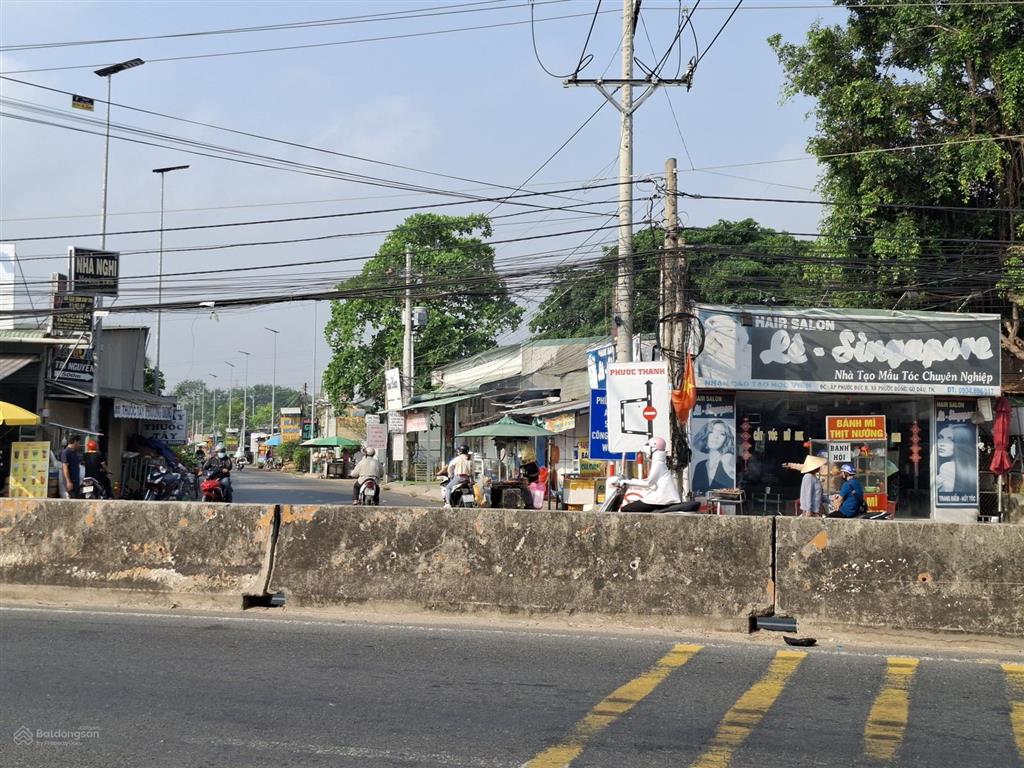 Mặt tiền kinh doanh nhựa cầu ô, phước thạnh, gần cổng chính kcn phước đông, tây ninh