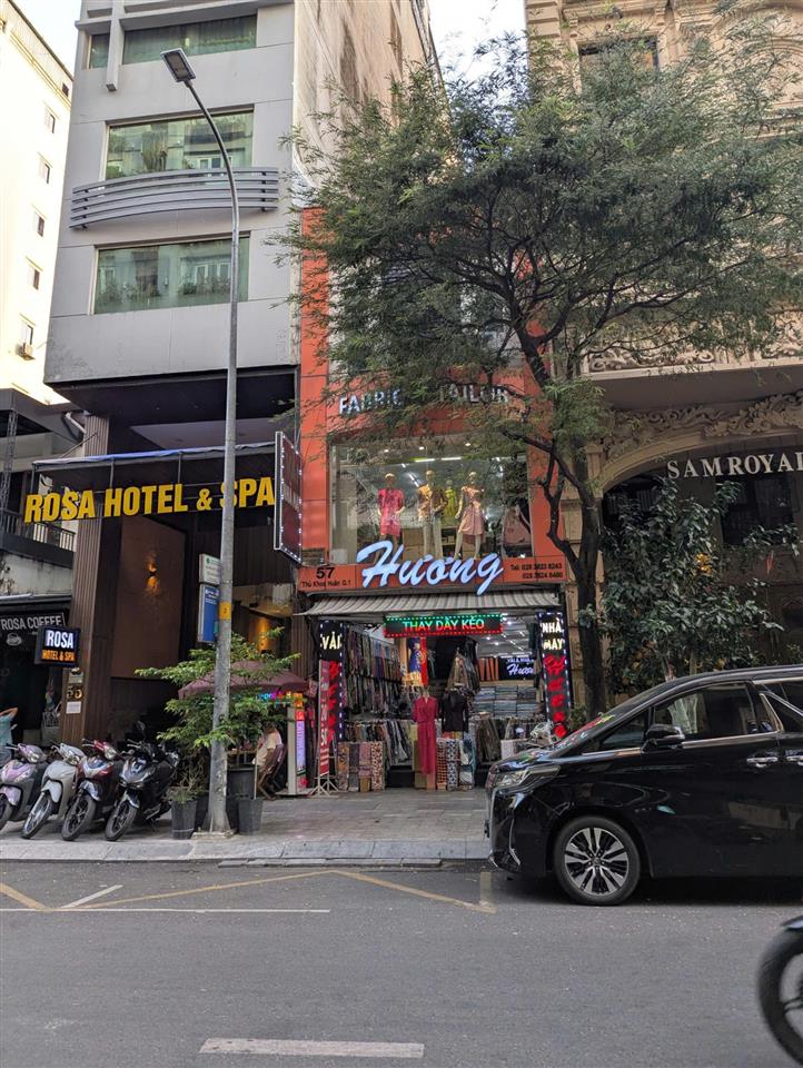 Bán nhà 2 mặt tiền thủ khoa huân, bến thành q1 4,65x23,75m cn 110m² vị trí kim cương  giá 129 tỷ