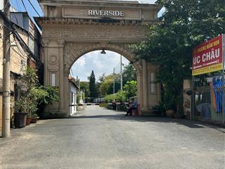 Bán đất khu biệt thự riverside số 239 nguyễn duy trinh p. bình trưng tây