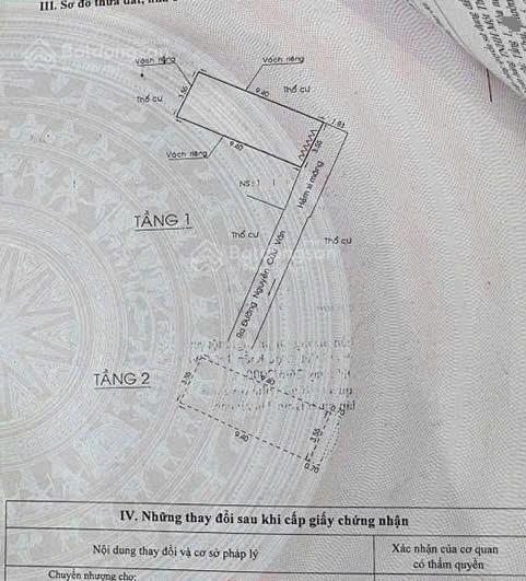 Bán nhà hẻm xe ba gác đường nguyễn cửu vân gía 5.8 tỷ