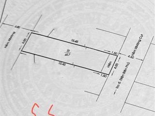 Nhà 4 x 17m  xây 2 tầng  đường điện biên phủ  gần đường d2