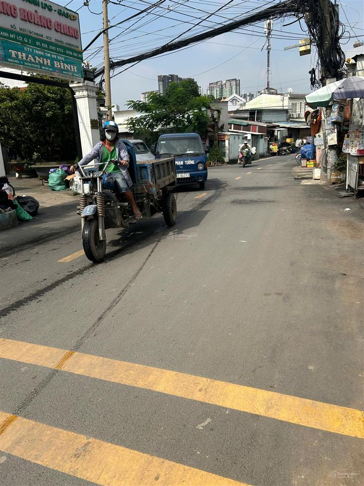 Nhà xây 3 tầng  mặt tiền đường số 16, p. thạnh mỹ lợi quận 2