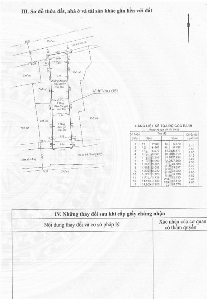 Nhà 82m, xây 3 tầng  đường lê quang định, bán 10.8 tỷ