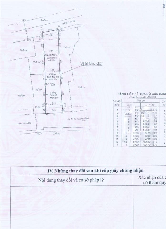 Nhà 82m, xây 3 tầng  đường lê quang định, bán 10.8 tỷ