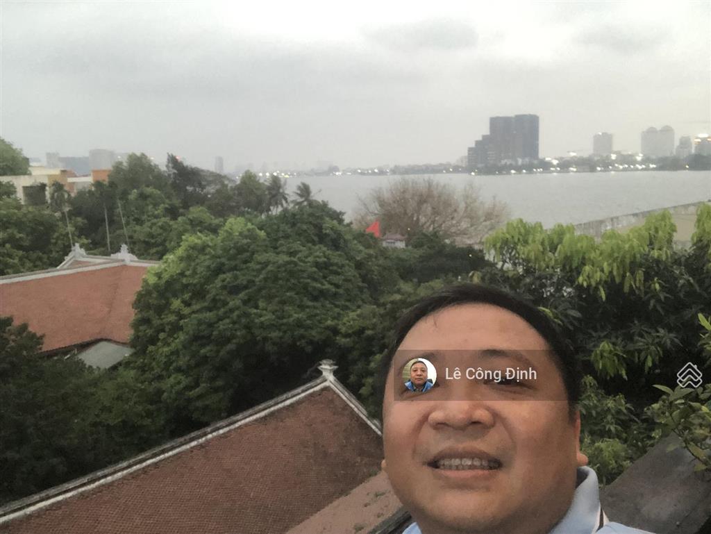 Nhật chiêu  63m  5 tầng  view hồ tây  3 bước ra hồ  gần lotte mall tây hồ  19 tỷ