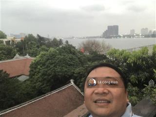 Nhật chiêu  63m  5 tầng  view hồ tây  3 bước ra hồ  gần lotte mall tây hồ  19 tỷ