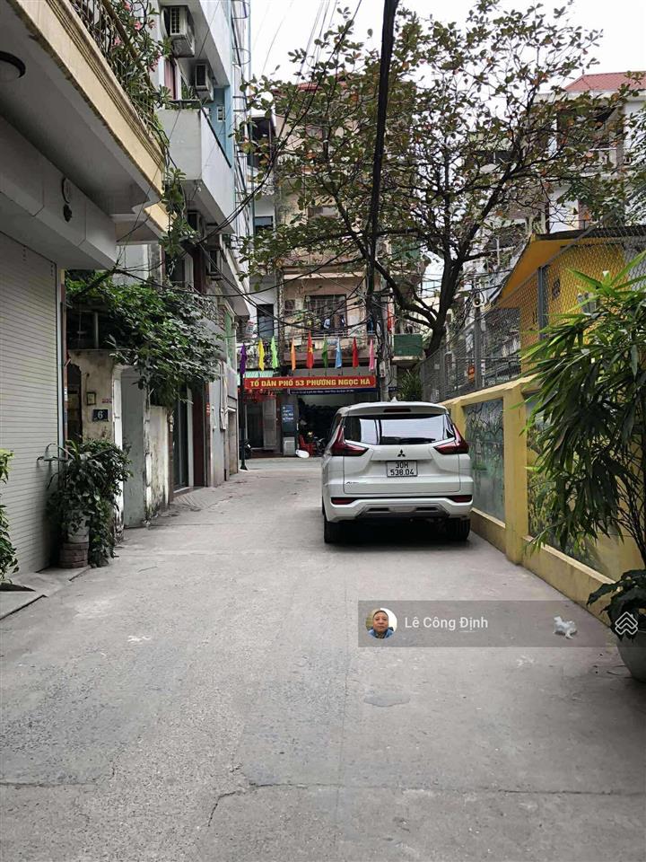 Bán nhà lạc long quân  tây hồ  42m  5 tầng  mt 5m  ngõ thông  ô tô vào nhà  17 tỷ