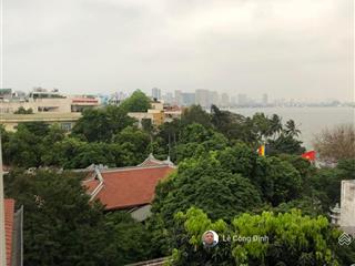 Bán toà căn hộ lạc long quân  tây hồ  148m  9 tầng  thang máy  view hồ tâydòng tiền 200tr/th