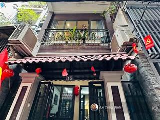 Nhà đẹp hoàng hoa thám  ba đình  59m  6 tầng thang máy  ngõ nông rộng  hơn 18 tỷ