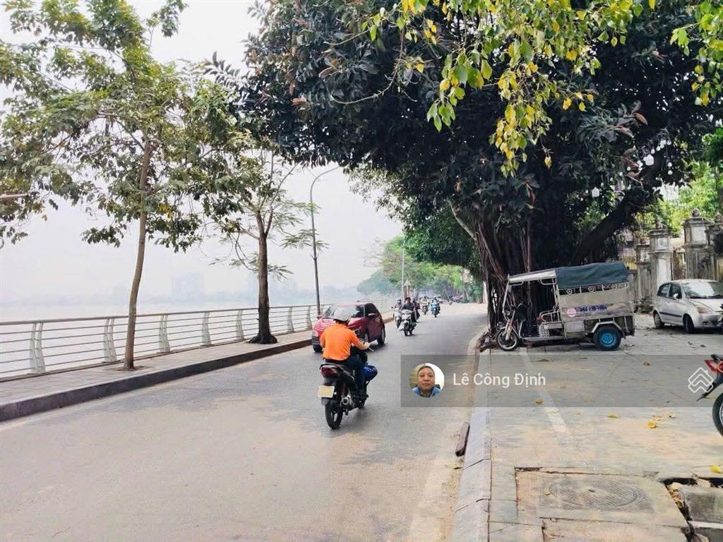 Bán đất trích sài  tây hồ  273m2  mt 15m  hơn 50 tỷ  view hồ tây lộng gió