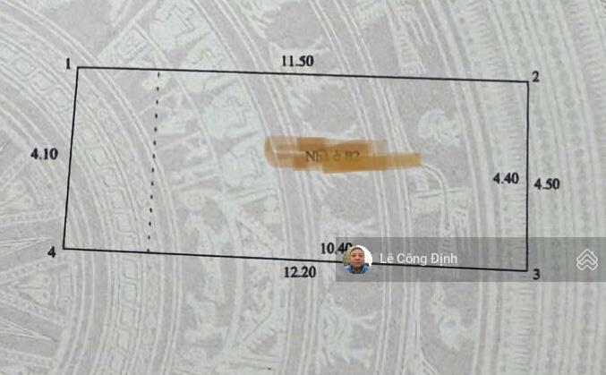Bán nhà hoàng quốc việt  cầu giấy  50m  3 tầng  mt 4.3m  ô tô tránh  nhỉnh 15 tỷ