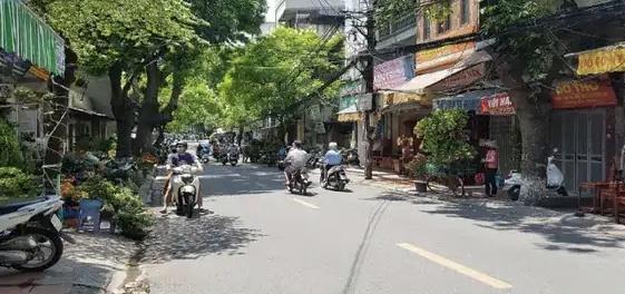 Bán nhà mặt phố hoàng hoa thám, ba đình, 58m2, 4 tầng, vỉa hè rộng