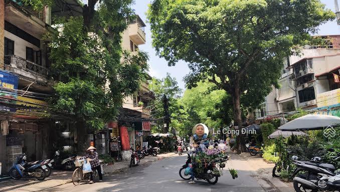 Bán nhà mặt phố hoàng hoa thám, ba đình, 58m2, 4 tầng, vỉa hè rộng