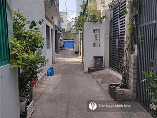 46,5m2  hẻm vf3 lê quang định, bà chiểu  3 tầng nở hậu  6,2 tỷ