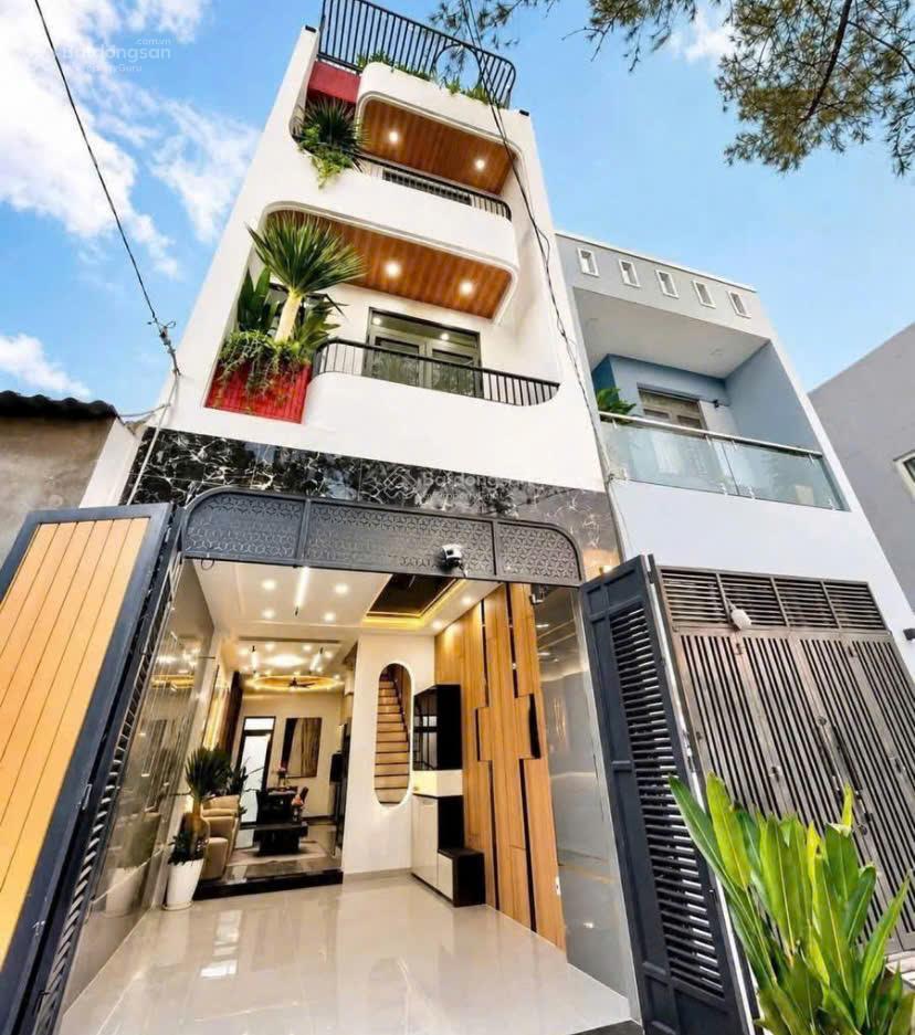 Nhà đường lớn phan văn trị  gò vấp.giá 2tỷ6/65.7m2 đang cho thuê 16 triệu/th. gần khu city land