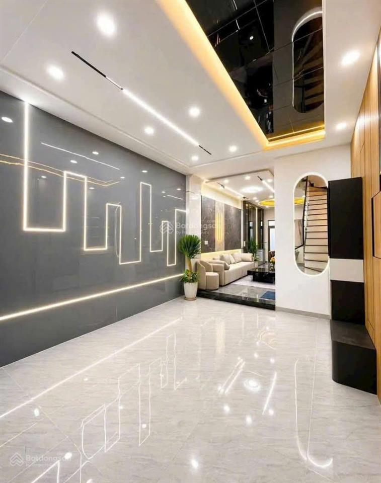 Nhà đường lớn phan văn trị  gò vấp.giá 2tỷ6/65.7m2 đang cho thuê 16 triệu/th. gần khu city land