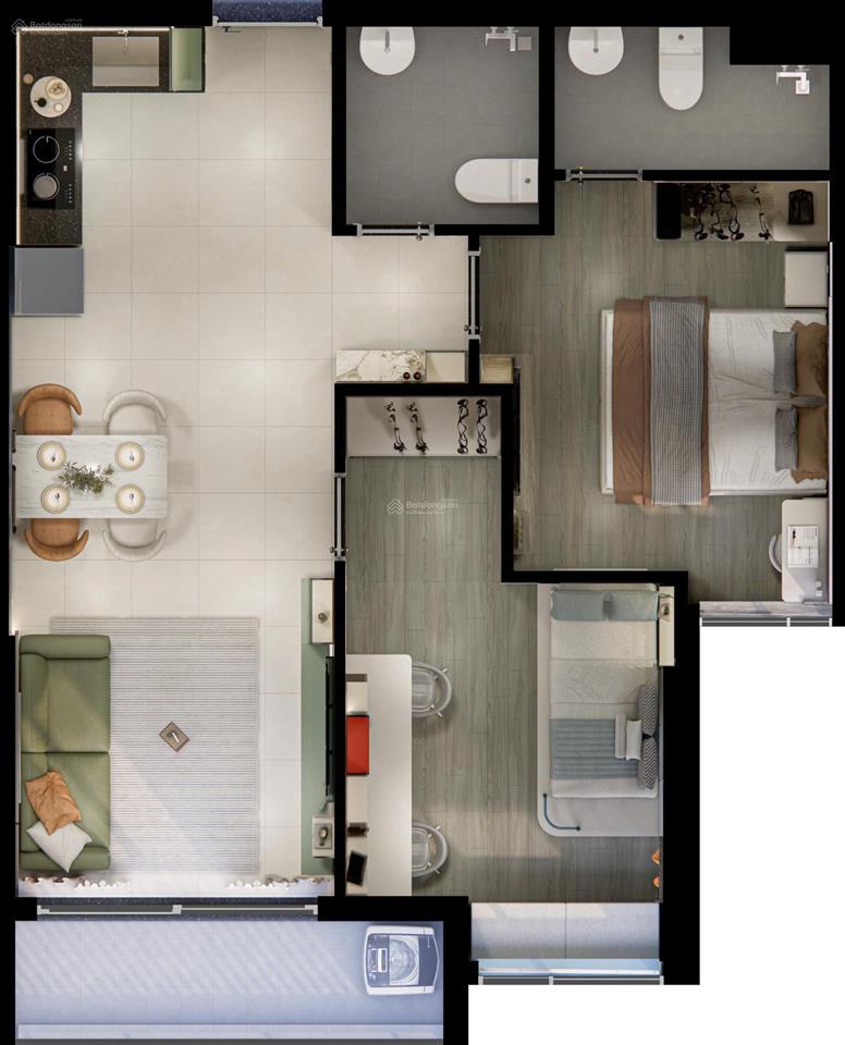 Bcons newsky ql13 chỉ 225tr (5%) sở hữu căn 3pn cao cấp  tặng ngay chuyến du lịch 25 triệu