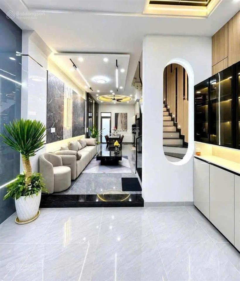 Bán nhà đường 6m phan văn trị  gò vấp. giá ỷ6/65,7m2, đang cho thuê 16 triệu. gần khu city land