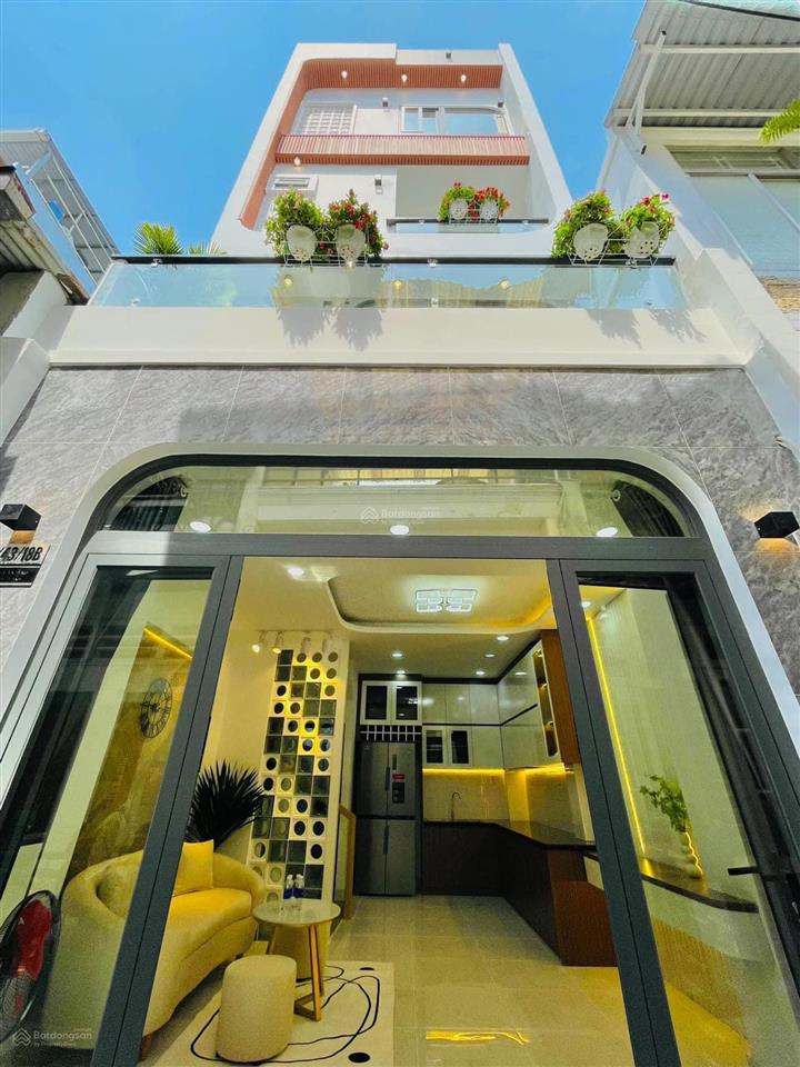 Sở hữu ngay nhà đẹp nguyễn văn đậu, p6, bình thạnh, dt 59m2, cho thuê 18tr, sổ riêng