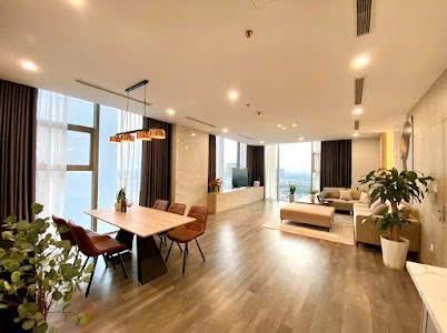Bán nhanh căn góc 3pn 131m² đẹp the nine. sẵn sổ, full nội thất, giá chỉ 14,3 tỉ.