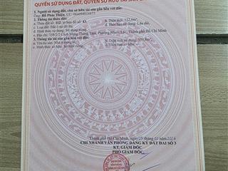 Bán tòa nhà cmt8 quận 3 dòng tiền khủng (đang cho thuê 42 triệu/tháng). 5 tỷ 100. shr đầy đủ