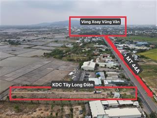 Bán gấp đất nền 100m2 tại tỉnh lộ 44a, thị trấn long điền, bà rịa vũng tàu, 2 tỷ
