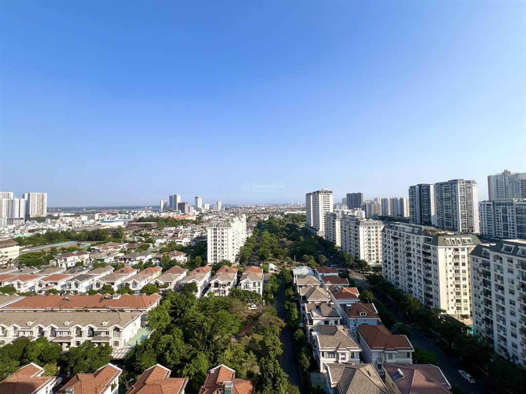Cho thuê midtown 2 pn 2 ban công view biệt thự đẹp giá 30 triệu, nhà trống vào ngay  0909 488 ***
