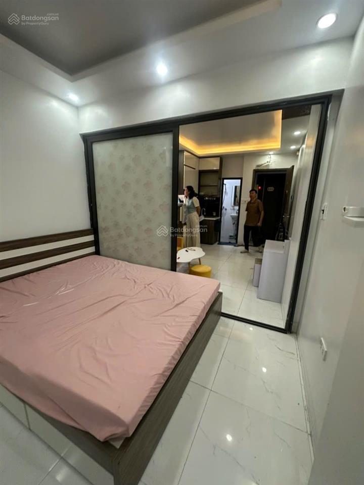 Cho thuê ccmn cầu diễn dt 35nthiết kế 1ngủ 1 vs khách bếp ban công thoáng giá 4 triệu/ tháng
