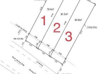 Đất đẹp full thổ cư mặt tiền đường thạnh lộc 50, q12 (phường an phú đông mới)