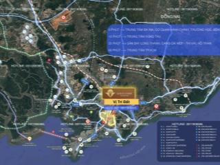 Bán gấp lô đất nền vip  2 mặt tiền 30m  541m2  liền kề gold coast vũng tàu