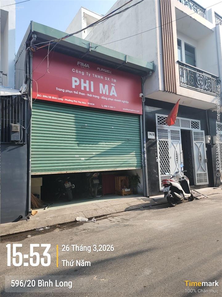 Đất có nhà cấp 4 ngay aeon mall tân phú 4x15m, giá chỉ 6 tỷ 3, sổ riêng công chứng ngay