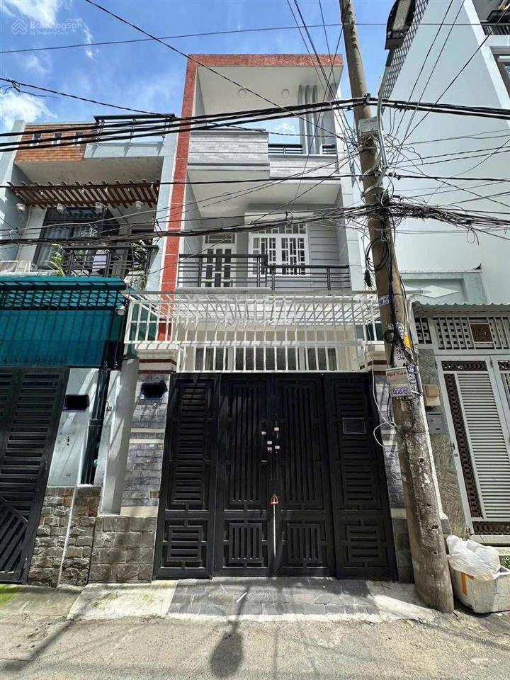 Bán nhà hẻm xe hơi thông,60m2 xây 3 tầng chỉ hơn 6 tỷ ,phạm văn chiêu quận gò vấp