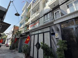 Bán nhà hẻm xe hơi,64 m2 xây 4 tầng hơn 6 tỷ,phan huy ích ,quận gò vấp