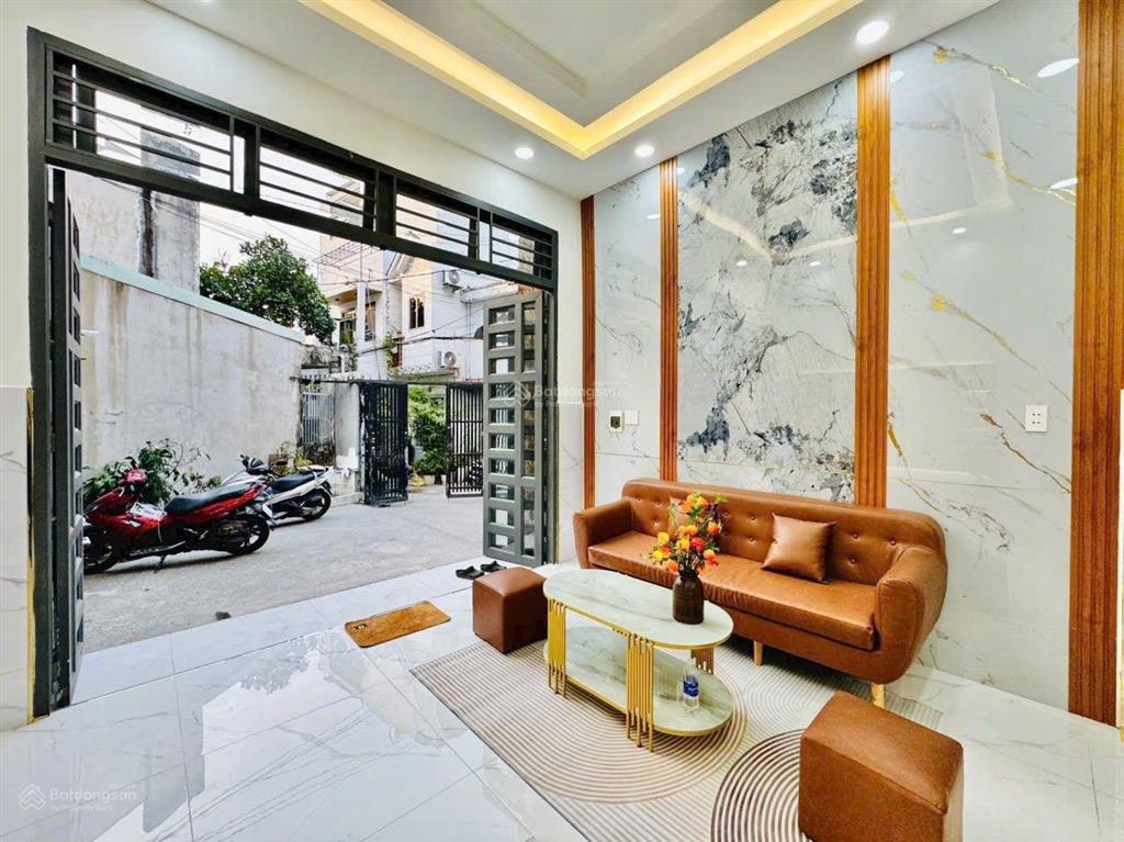 Bán nhà hẻm xe hơi, 52 m2 xây 2 tầng 3 pn chỉ hơn 5 tỷ, phạm văn chiêu, quận gò vấp