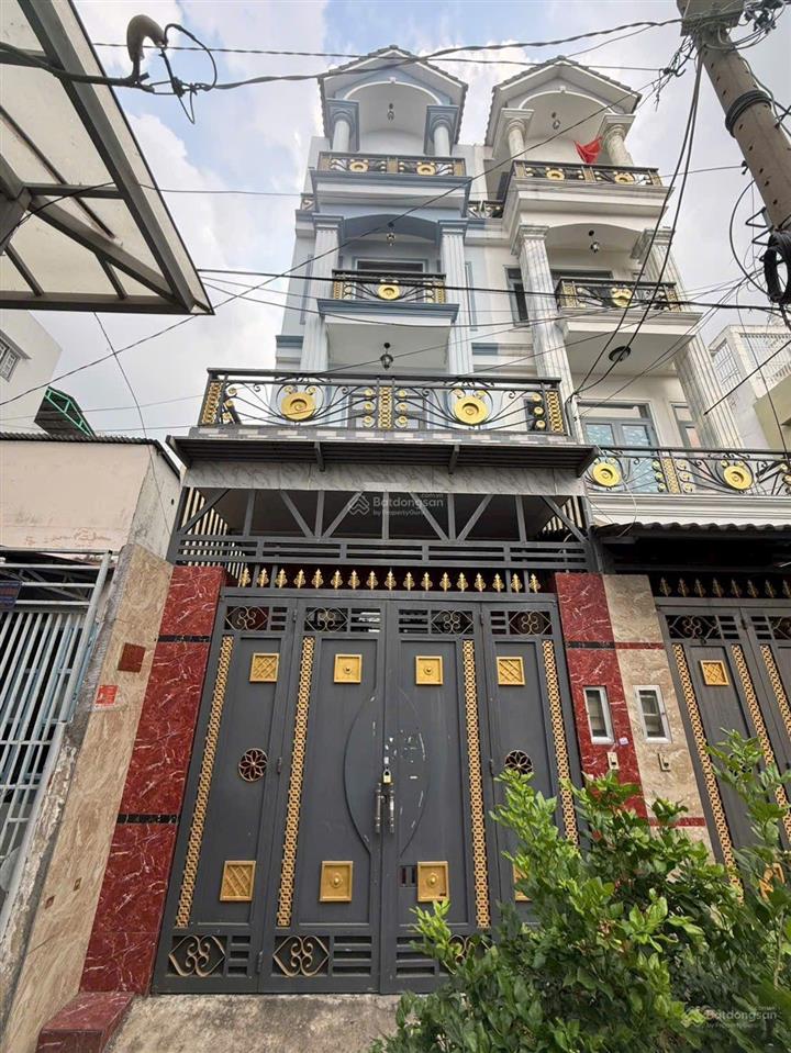 Bán nhà hẻm xe hơi,64 m2 xây 4 tầng chỉ 6.99 tỷ,lê đức thọ,quận gò vấp